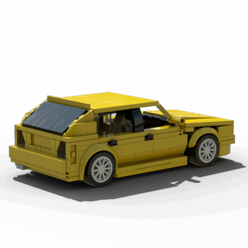 Lancia Delta Integrale Yellow_7